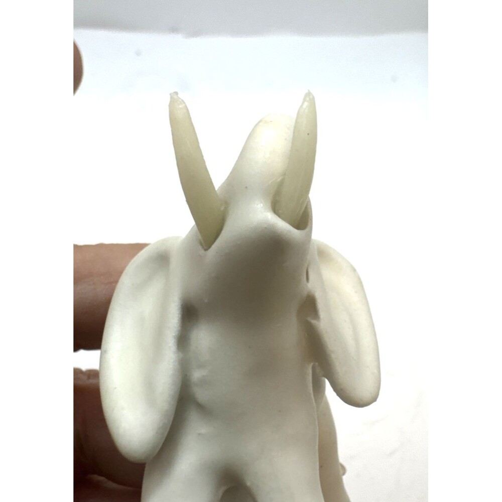 Trio Vintage Miniature Elephant Family Set of 3 Japan Bone China Dad Mom Baby - Picture 12 of 16